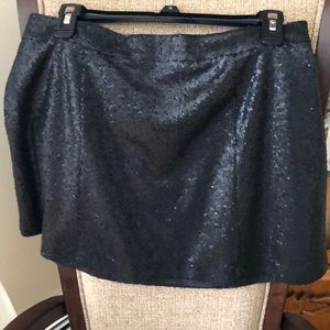 A mini skirt